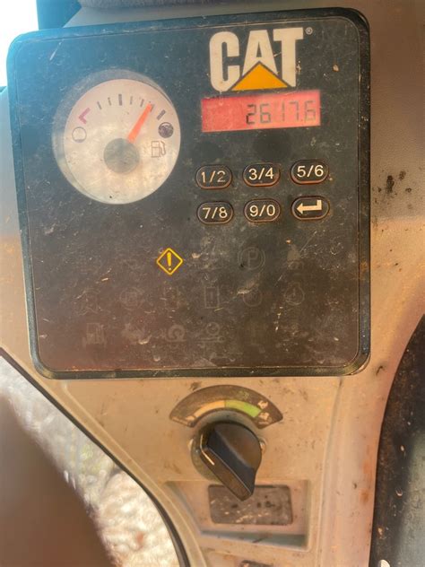 why is my skid steer beeping|I have a flashing yellow exclamation on panel Cat Skid Steer, No I .